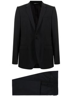 Dolce & Gabbana строгий костюм с однобортным пиджаком
