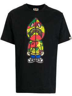 A BATHING APE® футболка с графичным принтом