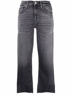 7 For All Mankind джинсы прямого кроя с завышенной талией