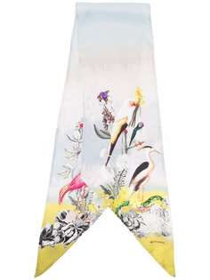 ETRO шелковый платок с принтом