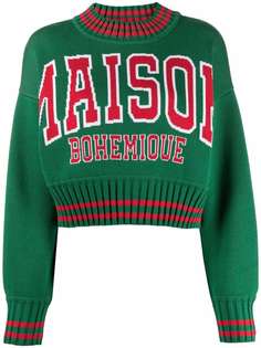 Maison Bohemique джемпер с логотипом
