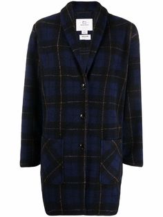 Woolrich пальто в клетку