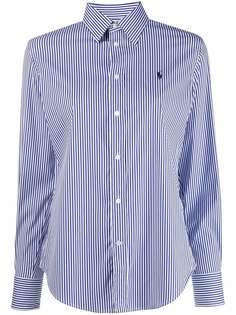 Polo Ralph Lauren полосатая рубашка с вышитым логотипом