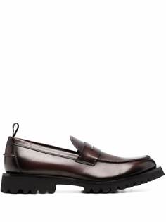 Officine Creative массивные лоферы с квадратным носком