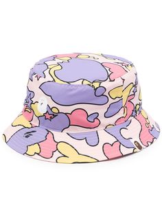 A BATHING APE® панама с камуфляжным принтом
