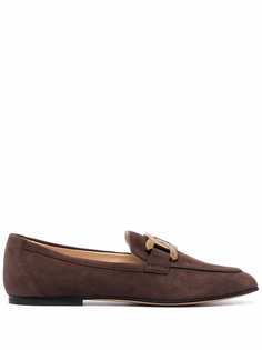Tods декорированные лоферы Tod`S
