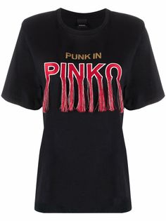 Pinko футболка с короткими рукавами и логотипом