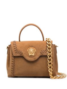 Versace La Medusa top-handle bag