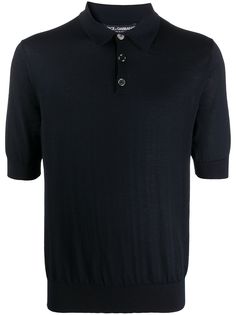 Dolce & Gabbana трикотажная рубашка поло