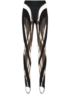 Mugler легинсы Hybrid