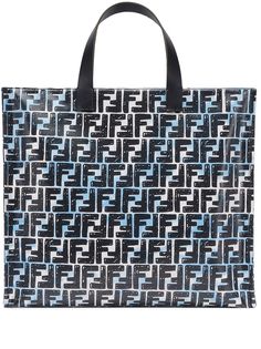 Fendi сумка-шопер с монограммой