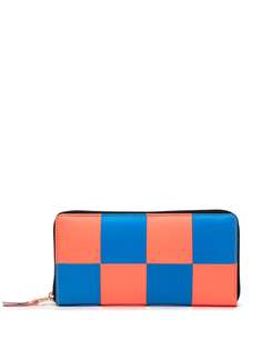 Comme Des Garçons Wallet кошелек CDG Fluo Squares