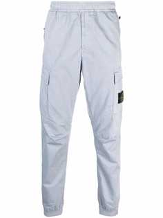 Stone Island брюки карго с нашивкой-логотипом