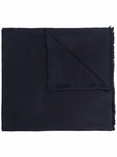 Saint Laurent шерстяной шарф с логотипом