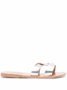 Ancient Greek Sandals сандалии с эффектом металлик