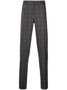 Pt01 шерстяные брюки в клетку
