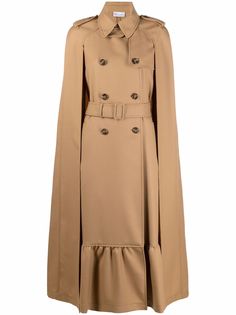 RED Valentino длинное пальто с поясом