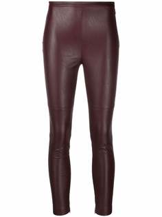 Pinko укороченные легинсы с завышенной талией