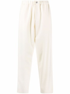 Jil Sander прямые брюки с эластичным поясом