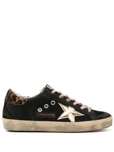 Golden Goose кеды Superstar с эффектом потертости