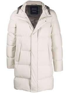 Herno пуховик на молнии с капюшоном
