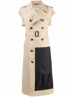 Maison Margiela тренч без рукавов