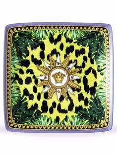 Versace тарелка Jungle Animalier