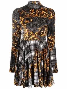 Versace Jeans Couture платье мини с узором Baroque