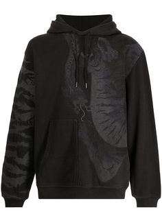 Maharishi худи из органического хлопка с вышивкой
