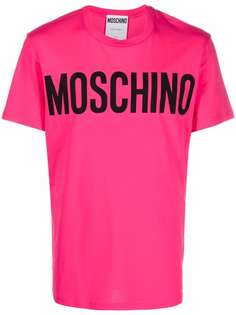 Moschino футболка с логотипом