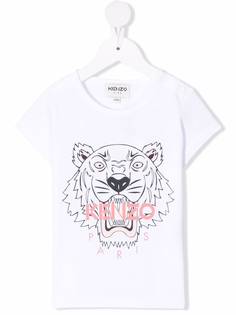 Kenzo Kids топ с логотипом