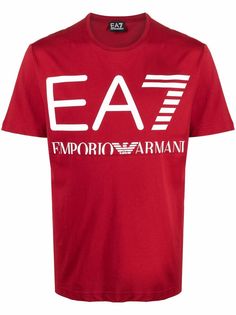 Ea7 Emporio Armani футболка с логотипом