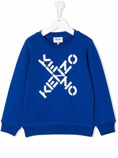 Kenzo Kids толстовка Girls с логотипом