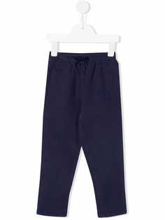 Kenzo Kids брюки прямого кроя с логотипом