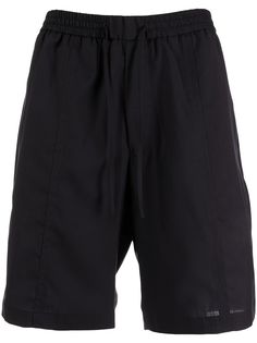 Emporio Armani шерстяные шорты с кулиской