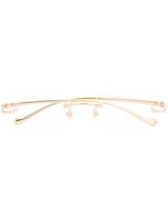 Cartier Eyewear очки в овальной оправе