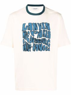 LANVIN футболка с логотипом