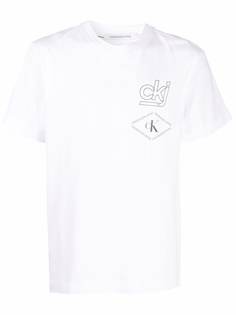 Calvin Klein Jeans футболка с монограммой
