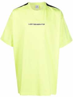 VETEMENTS футболка с логотипом