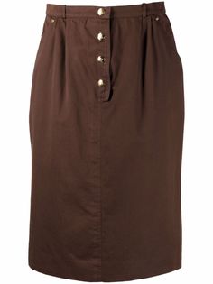 Céline Pre-Owned юбка 1990-х годов