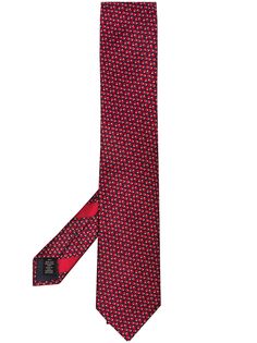 Ermenegildo Zegna шелковый галстук Acorn