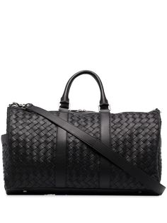 Bottega Veneta дорожная сумка с плетением Intrecciato