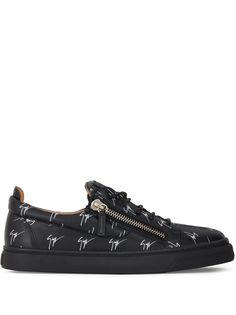Giuseppe Zanotti кеды Frankie с логотипом