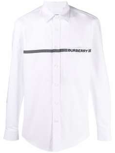 Burberry рубашка с логотипом