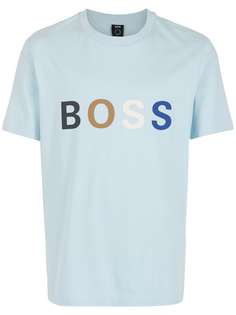 BOSS футболка Tiburt с логотипом