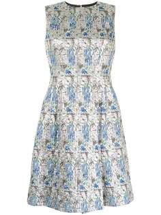 Christian Dior платье pre-owned А-силуэта с узором