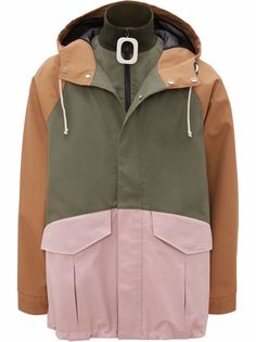 JW Anderson JWA PULLER COLOURBLOCK PARKA