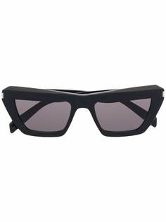 Saint Laurent Eyewear солнцезащитные очки в оправе кошачий глаз