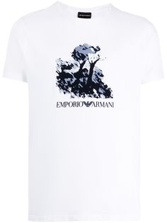 Emporio Armani футболка с логотипом
