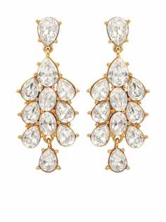 Monet Pre-Owned серьги-подвески 1980-х годов с кристаллами